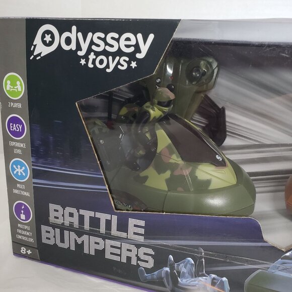 Odyssey Toys Battle Bumpers Remote Control Land Vehicles Set For 2 Ages Multi - Picture 3 of 7